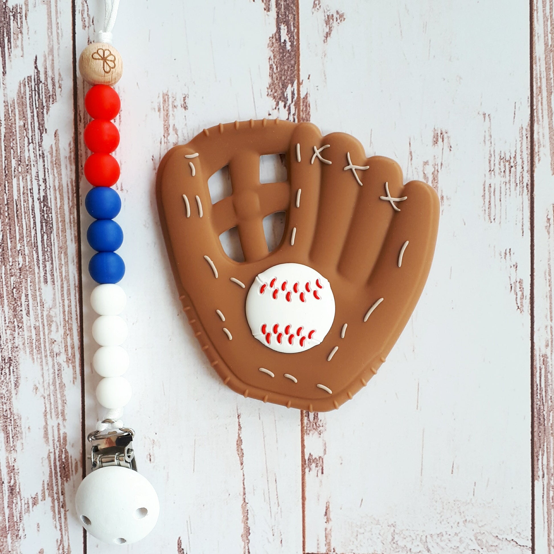 Classic Baseball Glove - Poppy + Clover