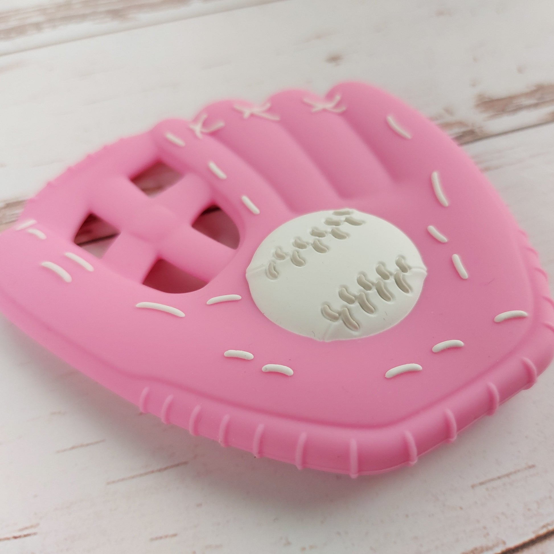 Pink Baseball Glove - Poppy + Clover