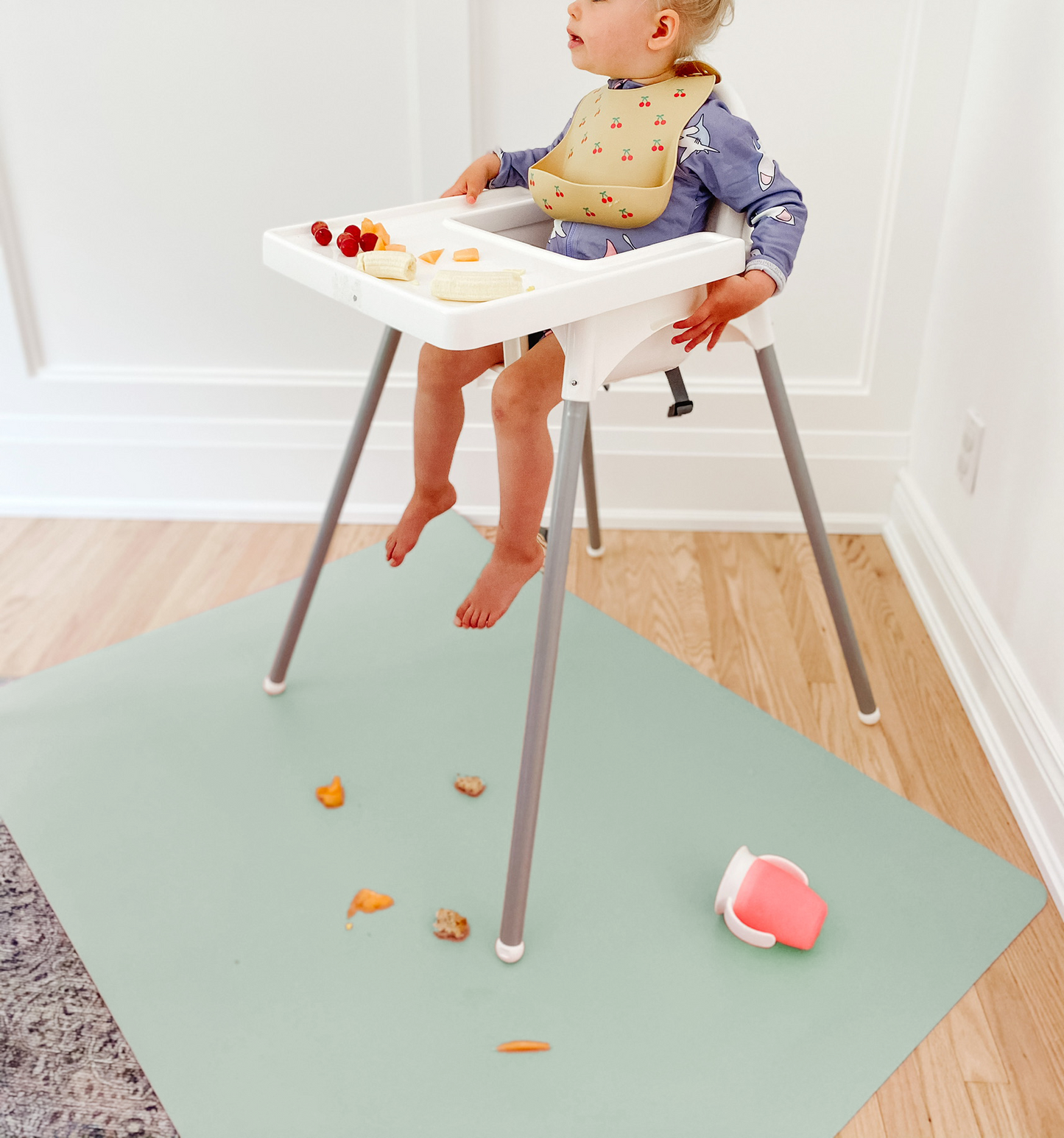 High Chair Mat 4X3 - Matcha